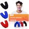 IFHFBI 3PCS Jaw Exerciser for Men and Women, 3 Resistance Levels Silicone Jawline Shaper,Face Slimming Tools for Beginner Intermediate Advanced User,Tighten and Strengthen