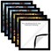6 Pcs Diamond Art Frames Magnetic Picture Frame 12 x 12 Inch Frames for Diamond Painting Pictures Self-adhesive Diamond Art Frames Painting Frames for Wall Window Home Office Photo Display
