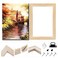 YCDC Solid Wood Canvas Frame, Premium Pine Wood Strips Bar Set, for Oil Paintings Poster Prints, DIY Arts Accessory Materials Supply, 16x20 Inch