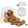 Metallic Antique Gold Sealing Wax Beads, Yoption 210 Pieces Octagon Wax Seal Beads with Candles and Melting Spoon for Wax Seal Stamp