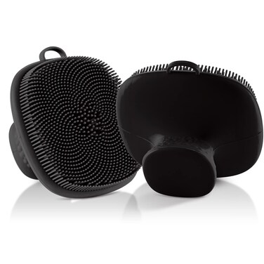 VWMYQ Face Scrubber 2 Pack Face Scrubber Silicone Face Scrubber for Men Facial Cleansing Brush Silicone Face Wash Brush Manual Waterproof Cleansing Skin Care Face Brushes for Cleansing and Exfoliating