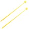 Jiozermi 10 Pcs Plastic Mallet, 11.8 Inch Length Percussion Sticks for Adults, Xylophone Mallets Percussion Instruments Bell Mallet, Yellow