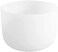 432Hz B Crown Chakra Frosted Quartz Crystal Singing Bowl 8 inch mallet and o-ring included