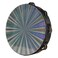 Radiant Tambourine 10 Inch Hand Held Tambourine Double Row Jingles Reflective Drum Percussion Musical Instrument for Adults Church KTV Party Dance