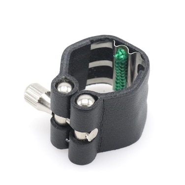 CashBeat Clarinet Ligature - Sturdy Synthetic Leather, Adjustable, Secure Fit, for Standard Clarinets, Easy Installation
