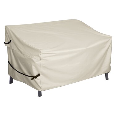 Porch Shield Waterproof Outdoor Deep Seat Sofa Cover &ndash;Patio Furniture Couch Cover 92W x 40D x 35H inch, Beige