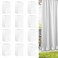 24 Pcs Outdoor Curtain Weights,Plastic Wrapped Heavy Duty Curtain Weights for Patio Pergola Cabana Gazebo Outdoor Magnetic Weights Bottom Square Weight for Heavy Wind,Outside Curtain,Mosquito,Flags
