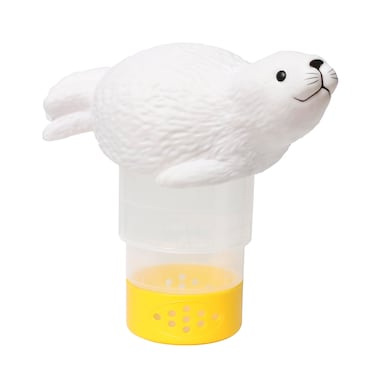 Doli Yearning Mini Pool Chlorine Floater Fits 1" Tablets Mini Floating Pool Chlorine Dispenser for Pools, Hot Tub, Classic Duck ONLY for 1" Tablets