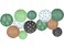 6pcs Greenery Paper Lanterns Set Classroom Decorations 8Inch Hanging Paper Lanterns Ceiling Decorations Paper Lanterns for Green Boho Weeding Birthday Bridal Showers Neutral School Classroom Decor