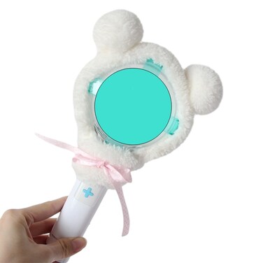 Lightstick Cover,Plush Cartoon Light Stick Covers,Glow Sticks Decorative Cute Protective Cover with Animal Ear Shape for Kpop TXT Concerts,Shows,Performance
