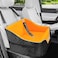 Lepark Dog Car Seat for Small Dog Cat Pet, Dog Booster Car Seat with Washable Cover and Storage Pockets, Travel Safety Seat for Front/Back Seats(Orange)