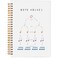 Ecezatik Music Note Values Notebook, Music Notebook Journal for Music Students Lovers Songwriters Composers Musicians Teachers, Music Writing Notebook, Spiral Notebook 5.5x8.3 Inches