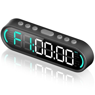 Forcefree Portable Gym Timer - Interval Timer with Presets for HIIT, Tabata, Boxing &amp; More
