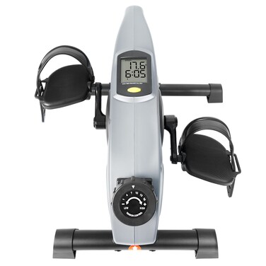 Vaunn Under Desk Stationary Bike, Electronic Pedal Exerciser for Physical Therapy, Light Cardio for Arms and Legs, Home &amp; Office Use