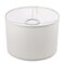 Cloth Lamp Shade Round lamp Small Drum Lamp Shades Fabric Lampshades Barrel Lamp Shades for Table Lamps Floor Lamps (Beige)