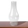 RAHATA Oil Lamp Chimney Hurricane Lamp Glass Replacement Clear 3 Inch Base for Kerosene Lamp Shade(Flat Style 1P)
