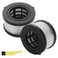 ECOMAID 2 Pack DC5151H HEPA Filter Replacement Compatible with DEWALT DC5151H DC515 DCV517 Wet Dry Vacuum with Cleaning Brush