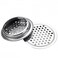 Stainless Steel Soffit Vents 50mm Circular Round Mesh Hole Air Vents for Kitchen Bathroom Cabinet Wardrobe (Flat, 20Pcs)