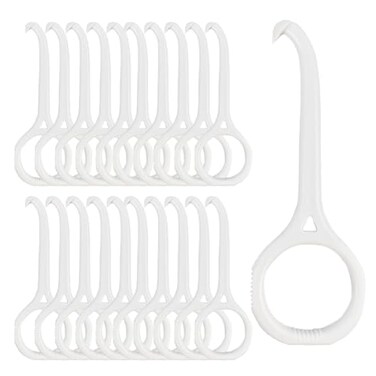 Maoerdental 20PCS Aligner Removal Tool,White Clear Aligner RemoverTools for Invisalign Removable Retainers, Aligners,Braces Removal Kit