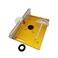 Mulcort Set of 3 Router Table Insert Plate Aluminum Alloy Wood Milling Flip Board Trimming Machine Engraving Auxiliary Tool with Miter Gauge Table Saw Woodworking Benches