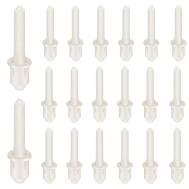 Kowibcl 20Pcs Shutter Repair Pins Replacement Repair Pins Plantation Shutter Pins Repair Plantation Shutter Repair kit Pins for Windows