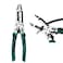 groword 10-in-1 Wire Stripper Tool,Wire Strippers,Cable Cutters,CR-V Multifunctional Plier with Wire Stripper Crimper Side Cutter, Shearing,Screw Gripping Pliers for Electric Cable
