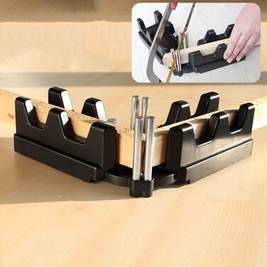 2-in-1 Mitre Measuring Cutting Tool,Miter Saw Protractor and 85-180&deg;Angle Finderfor Home Improvement Carpentry Work