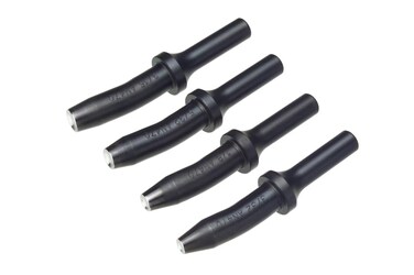 Wicks Aircraft Pneumatic Rivet Gun bit Set, 3.5" Long with 10&deg; Offset for use with air Hammer or Pneumatic Rivet Gun. Fit Universal, Brazier, or Dome Head Solid Rivets.