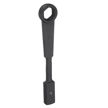 HARFINGTON Striking Wrench 1 Inch 6-Point Flat Strike Wrench Slogging Ring Spanner Straight Handle Box End Striking Wrenches