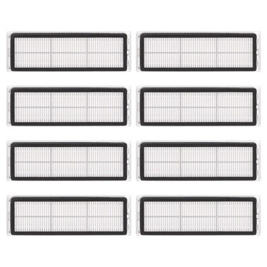 (8 Pieces) HEPA Filter Compatible With Dreametech L10s Ultra, L10s Pro, L10 Ultra, Z10 Pro, S10, S10 PRO, S10 PLUS, B101CN, 1C, W10, X10+, L10 + plus, Z10 pro, D10 PLUS, Replacement Filters