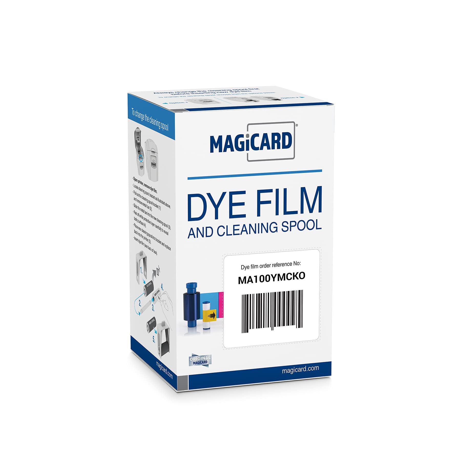 Bodno Bodno Magicard MA100ymcko Color Ribbon 100 PRINTS