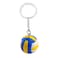 CHOORO Funny Volleyball Charm Keychain 3D Stereo Colour Volleyball Player Gift Volleyball Fans Jewellery (Volleyball keychain)