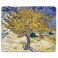 dealzEpic - Art Mousepad - Natural Rubber Mouse Pad with Famous Fine Art Painting of Mulberry Tree by Vincent Van Gogh - Stitched Edges - 9.5x7.9 inches