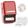 NIIMBOT B21 Inkless Label Maker, Mini Thermal Label Maker Compatible with iOS &amp; Android, for Home Organization, Business, Barcode, QR Code, with 1 Pack 50x30mm White Label, Red