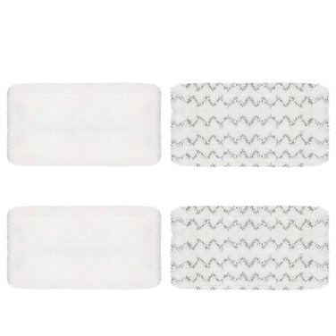 4 Pack Steam Mop Pads for Bissell Symphony 1252 1606670 1543 1652 1132 1530 11326 Vacuum and Steam Mop, Bissell 2747A Replacement Pads, Bissel Symphony Pet Mop Pads, Microfiber Washable &amp; Reusable