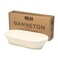 Bulka Oval 750g Groove Banneton Bread Proofing Basket Pressed Wood Pulp, Sourdough Proofing Basket - Non-Stick Batard Brotform Sourdough Bread Baking Supplies, Made in Germany.