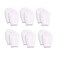 White Newborn Baby Mittens by Nurses Choice (Includes 6 Pairs of No Scratch Cotton Mittens)