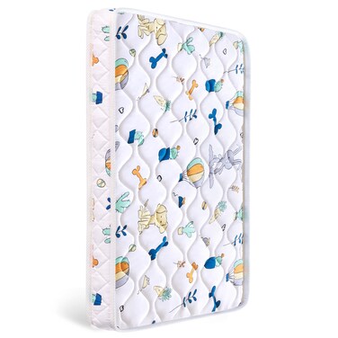 Premium Foam Mini Crib Mattress 38&ldquo; x 24&rdquo; x 4&rdquo;, Dual Sided with Soft Breathable Fabric, Noiseless and Odorless, Comfortable and Firm, Fits Most Mini Cribs (Does Not Fit Playard or Standard Crib)