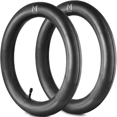 2 Inner Tube Tire Replacements 16" x 1.5/1.75/1.95/2.125 for Jogging Stroller - Compatible w/All Brands: BoB Revolution Flex/Pro/SE/SU, Graco, Go Jogging, Thule Urban Glide &amp; More by Mata1-USA