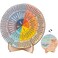 Feelings Wheel Therapy Office Desk Decor - Double Sided Mental Health Emotions Chart with Stand, Therapist Gifts for Home Office Women Man