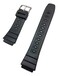 NewLife 20mm Black Rubber PVC Material Watchband   Comfortable and Durable Replacement Watchstrap that brings to Any Watch for Men and Women