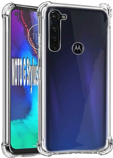 Moto G Stylus 2020 Case,(Not For Moto G Stylus 2021),Folmeikat Slim Shock Absorption Reinforced Corner Soft TPU Silicone Clear for Motorola Moto G Stylus phone Cases (2020) 6.4