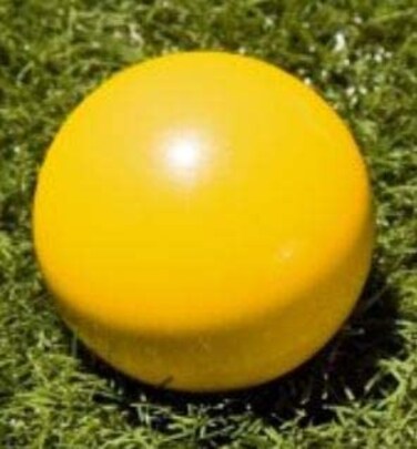 BuyBocceBalls Listing - Tournament Quality - Yellow 57mm Bocce Pallino or Pallina