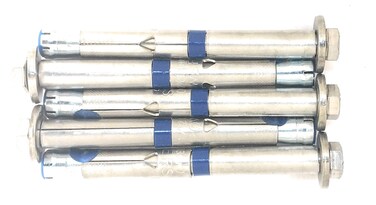 Fixe - Powers Stainless Steel 3/8" x 3 1/2" - 5 Piece Bolt - 5 Pack
