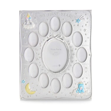 LASODY Baby's First Year Picture Frame, First Year By Month ,Baby Picture Frame