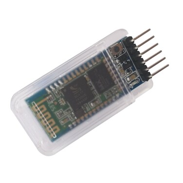 DSD TECH HC-05 Bluetooth Serial Pass-through Module Wireless Serial Communication with Button for Arduino