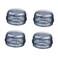 Hohopeti 4pcs Guards Proof Cover Gas View Protector Stove Protection Case Button Toddler Knobs Safety Large Top Children Appliance Cooker Shield Kids Guard for Clear Knob Grey Electric