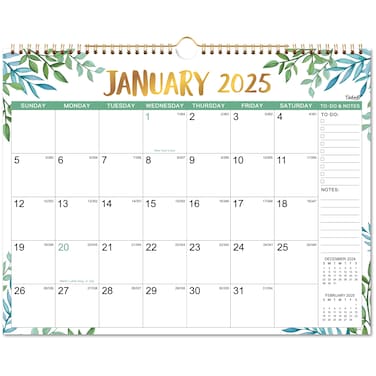 2025 Calendar - 2025 Wall Calendar with 12 Months from Jan. 2025 to Dec. 2025, 11.5" x 15", Wall Calendar 2025 Perfect for Office &amp; Home