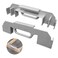 3 in 1 Framing Tools - 12", 14" &amp; 16" Framing Stud Layout Tool, Stud Framing Jig for 12&amp; 14 &amp; 16 Inch On-Center Precision Wall Stud Framing Measurement, Cast Aluminum Framing Spacer Tool (1 Pack)