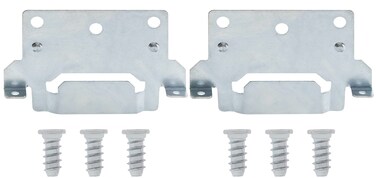 Spare Hardware Parts Replacement for IKEA Bed Frame Part 116791 (Mounting Plate) and 105307 (Screws)